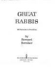 Great Rabbis: 46 portraits in pen & ink